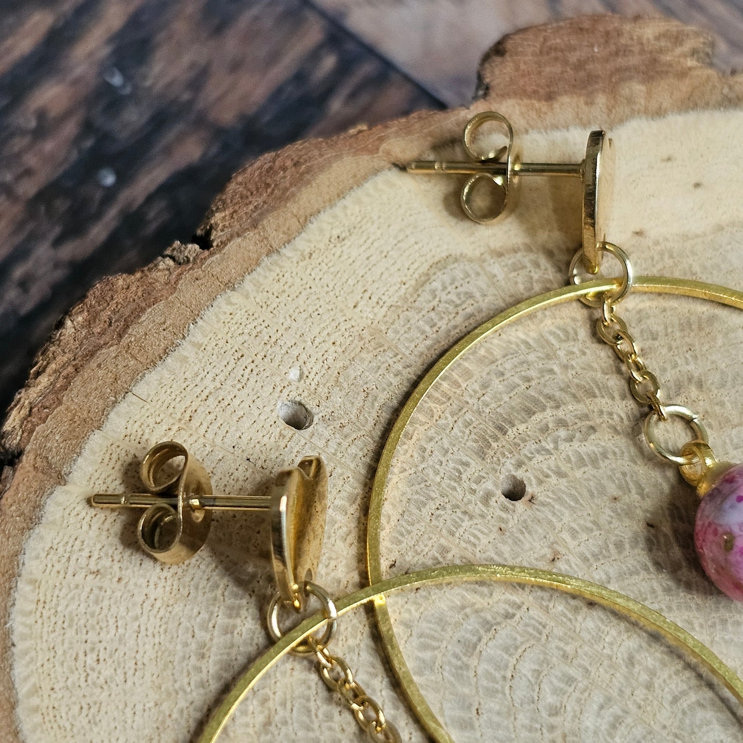 Boucles D’Oreilles - Les perles pendantes
