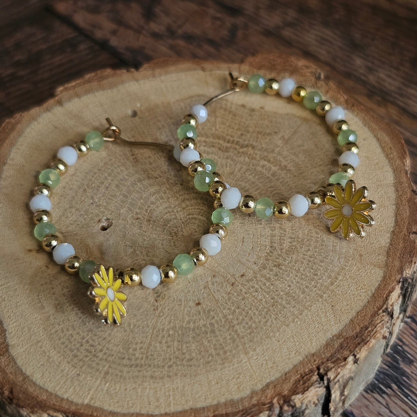 Boucles d'oreilles – Les Créoles Fleuries