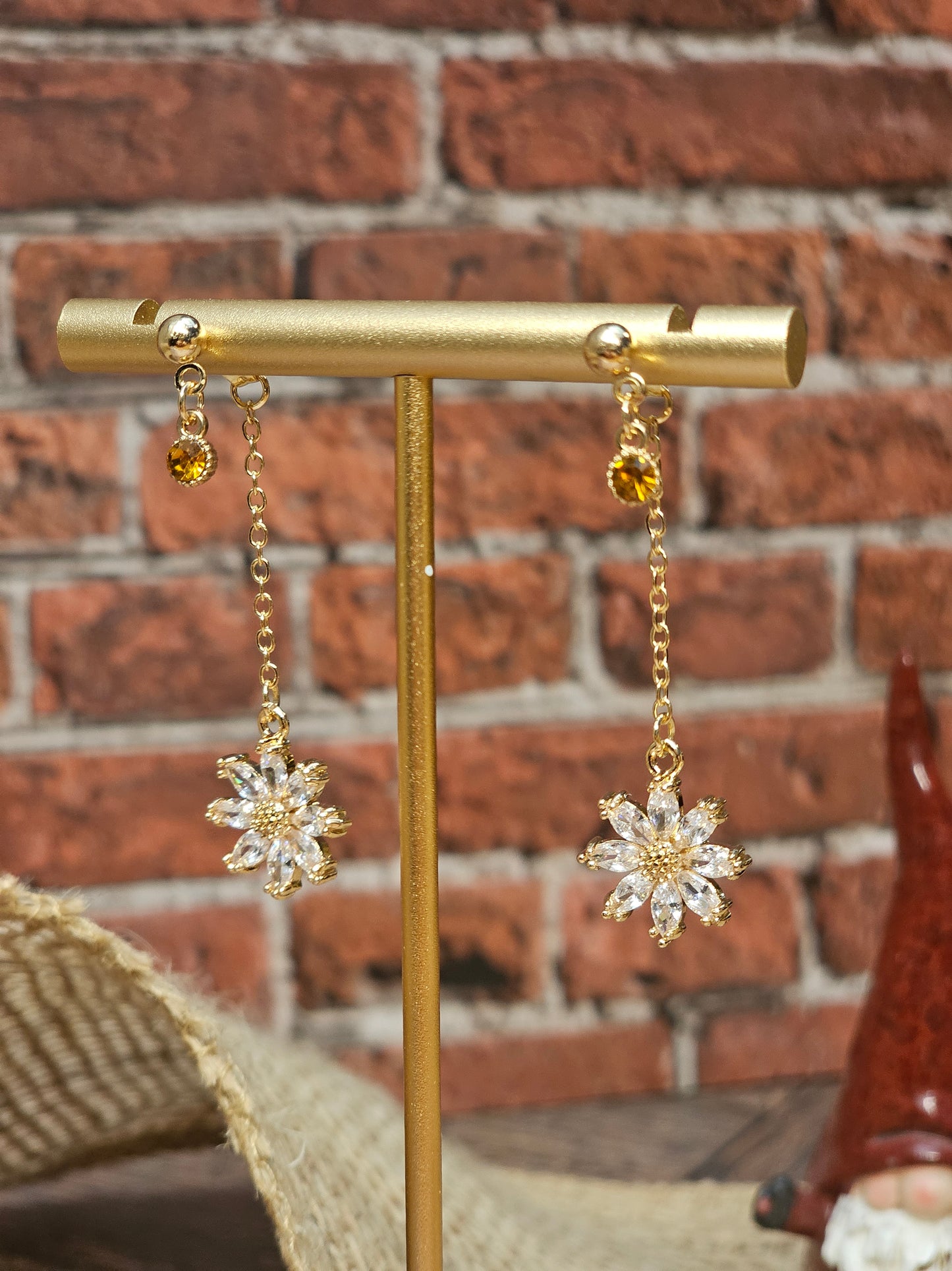 Les Fleurs en Cristal Blanche - Noël