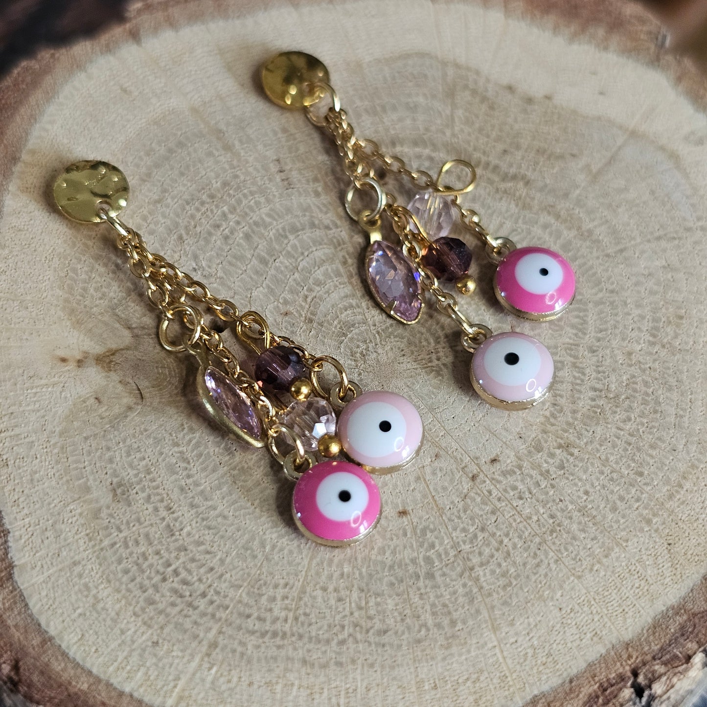 Boucles D’Oreilles - Les yeux qui tombent