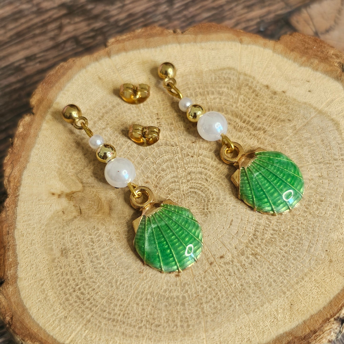 Boucles D’Oreilles - Les saint Jacques
