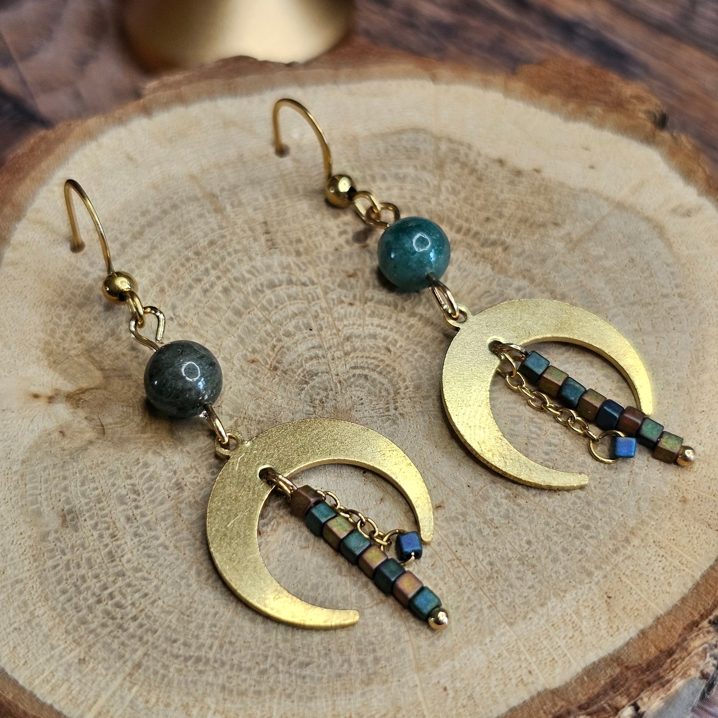 Boucles D’Oreilles - Les lunes