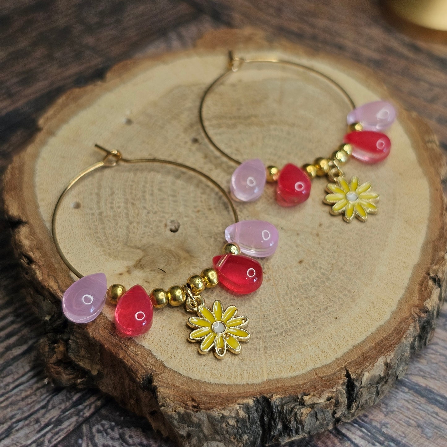 Boucles D’Oreilles - Les Créoles fleurit