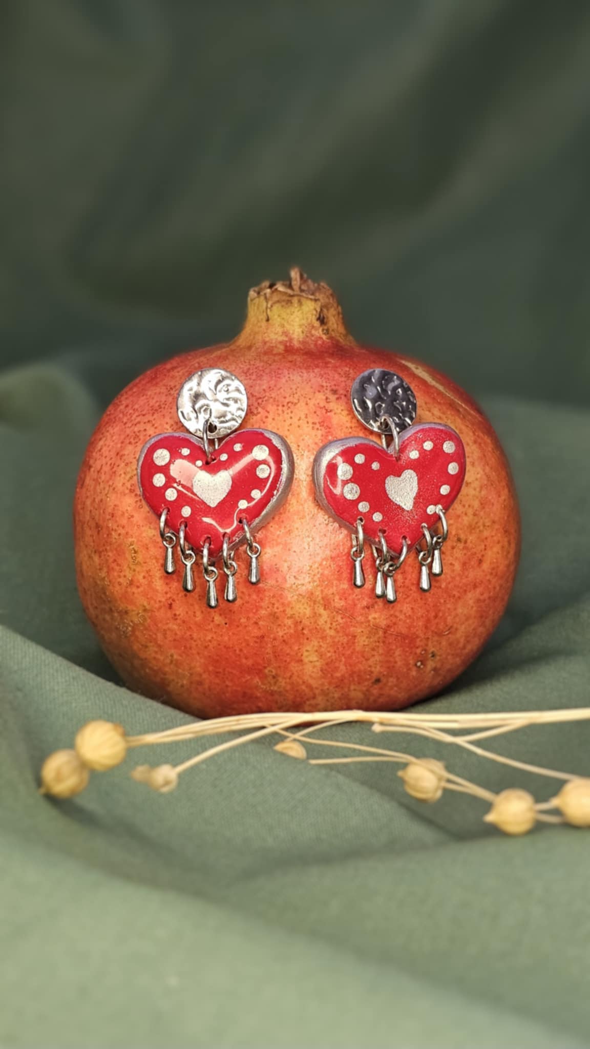 Boucles D'oreilles Saint Valentin - Cœur