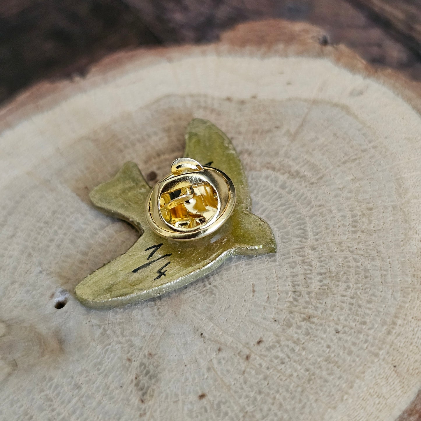 Pins "L’oiseau d’Alix" : Art Folklorique Peinte à la Main