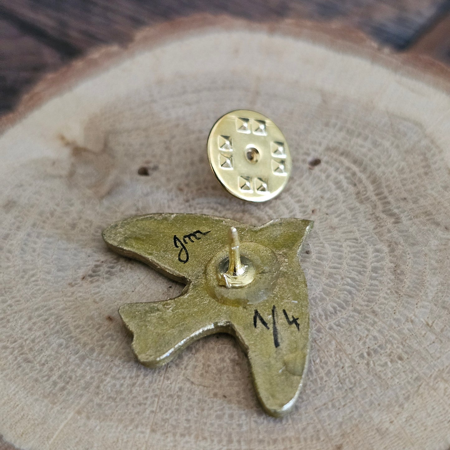 Pins "L’oiseau d’Alix" : Art Folklorique Peinte à la Main