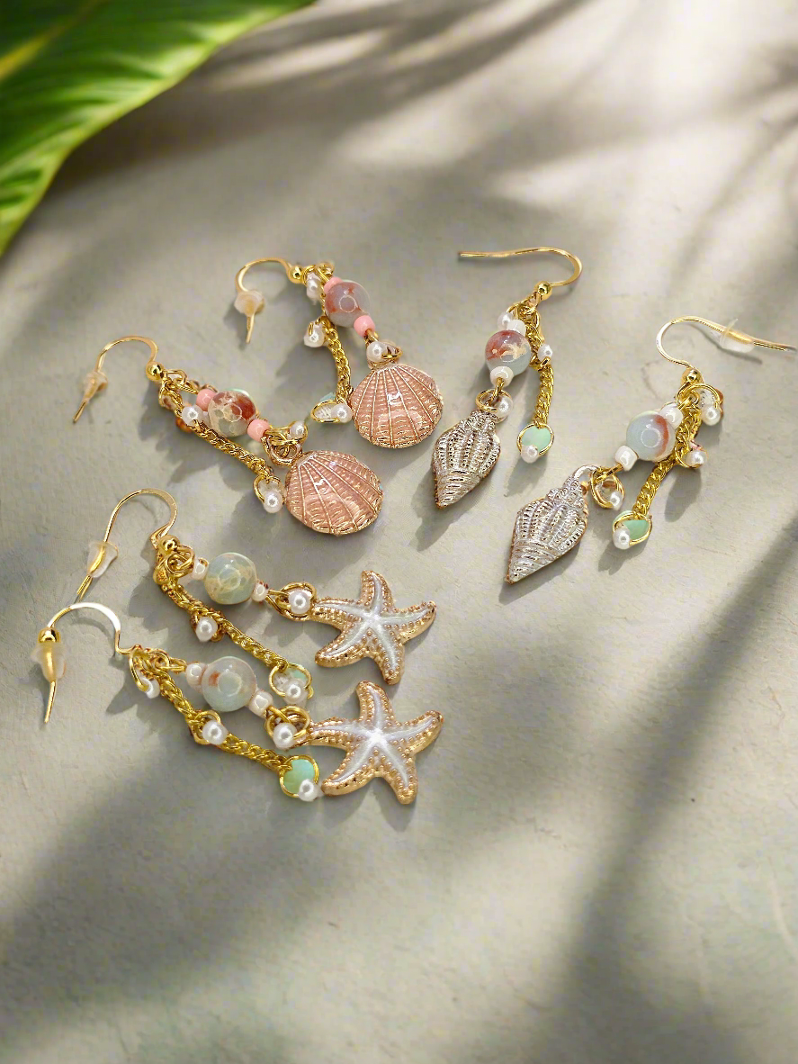 Collection Perles des Sirènes- Les Coquillages