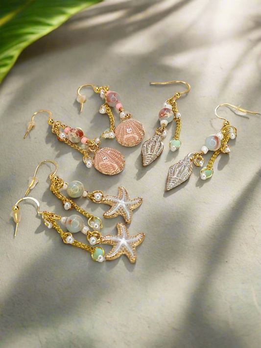 Collection Perles des Sirènes- Les Coquillages
