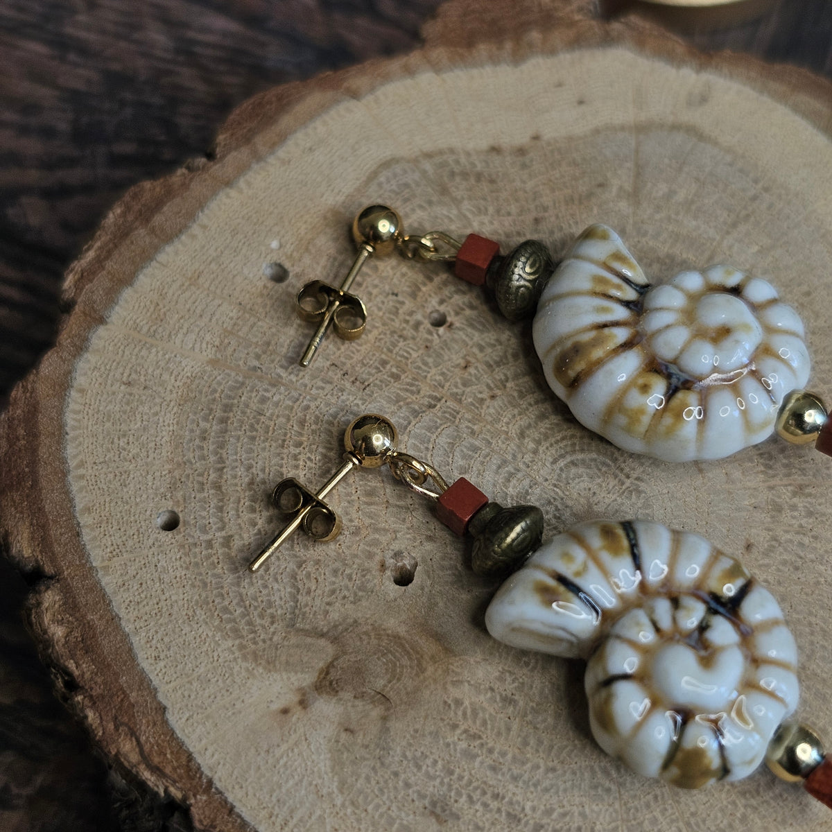 Boucles d'oreilles - Collection Villt N°17 - SNIGILL