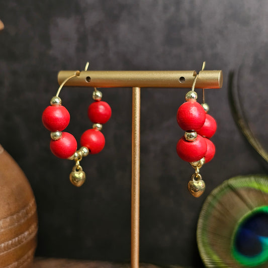 Boucles D’Oreilles - Les Créoles cœurs