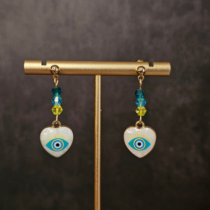 Boucles D’Oreilles - Les yeux colorés