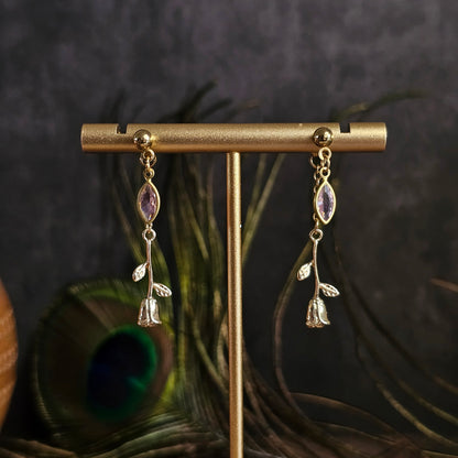 Boucles D’Oreilles - Les roses