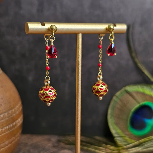 Boucles D’Oreilles - Les perles pendantes