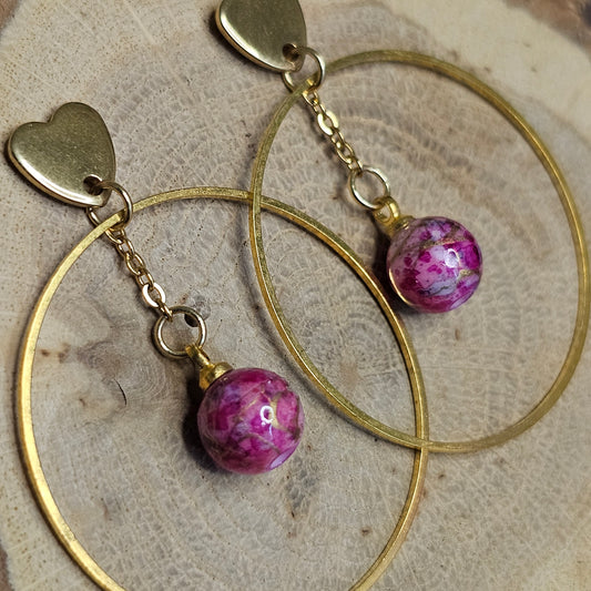 Boucles D’Oreilles - Les perles pendantes