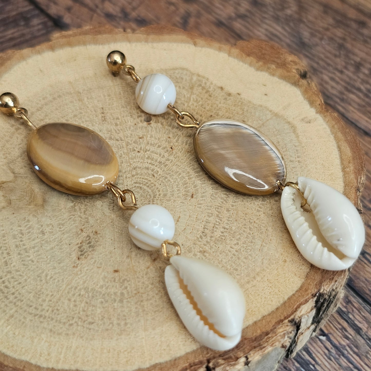Boucles D’Oreilles - Les Coquillages