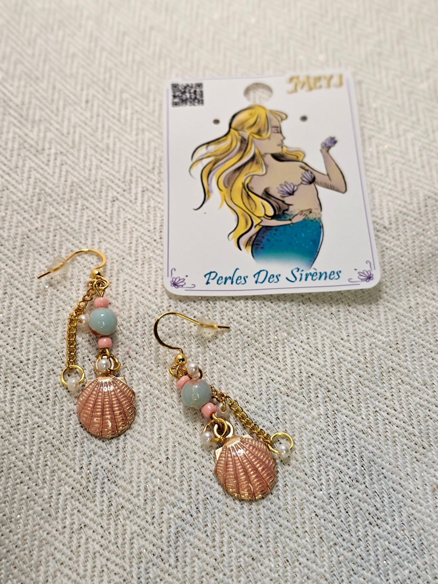Collection Perles des Sirènes- Les Coquillages