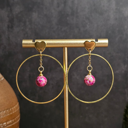 Boucles D’Oreilles - Les perles pendantes