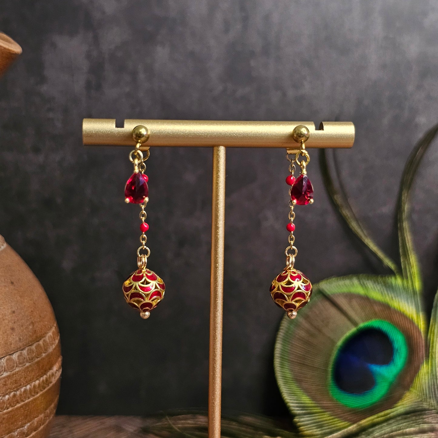 Boucles D’Oreilles - Les perles pendantes