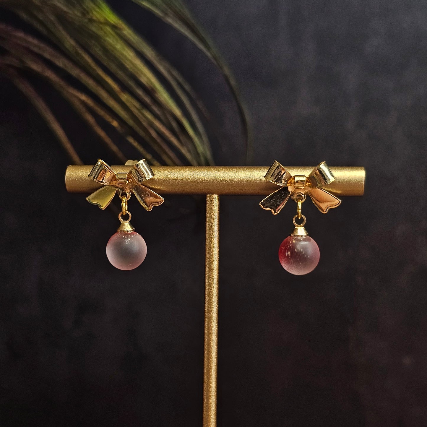 Boucles D’Oreilles - Les Petits Nœuds de Noël