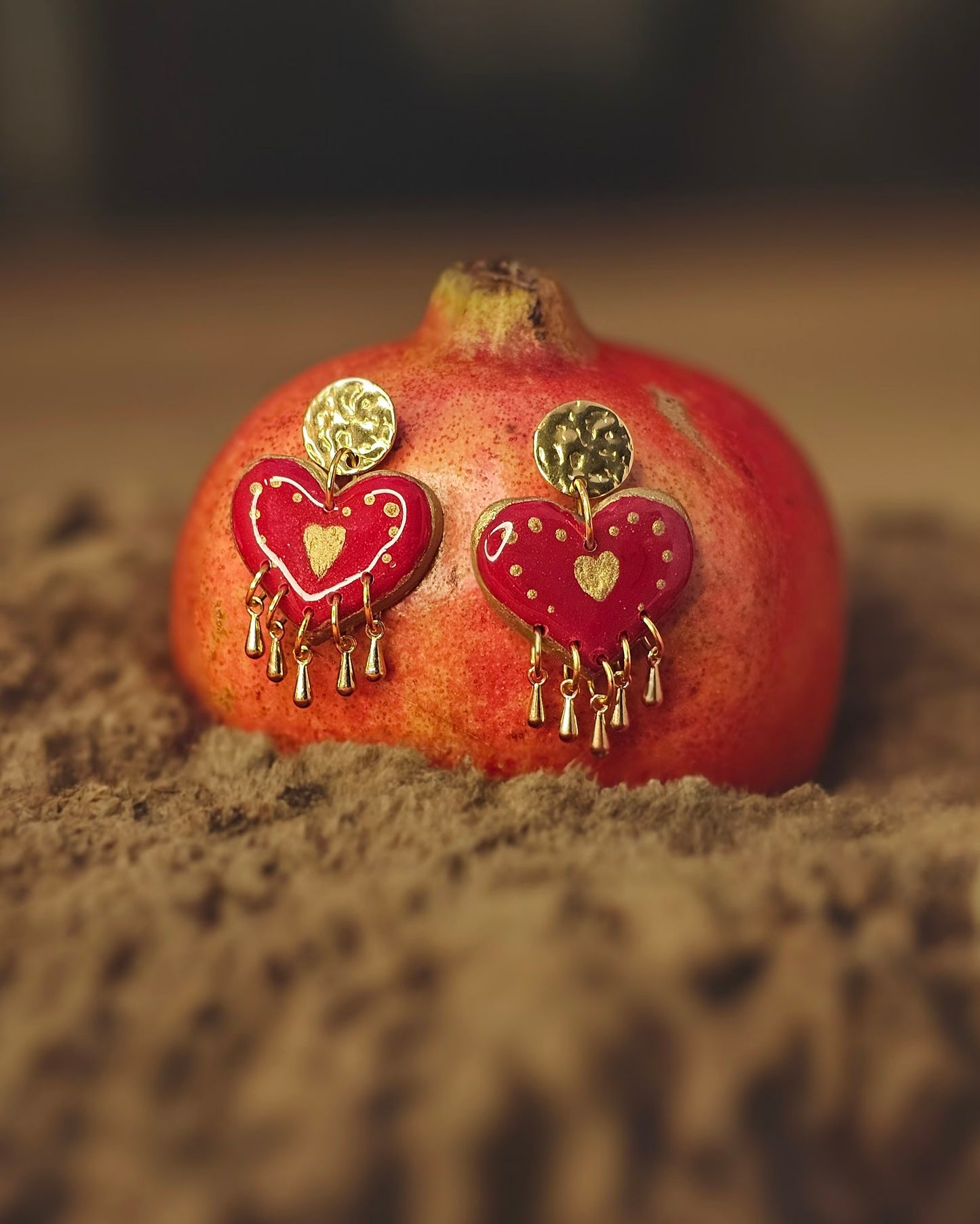Boucles D'oreilles Saint Valentin - Cœur