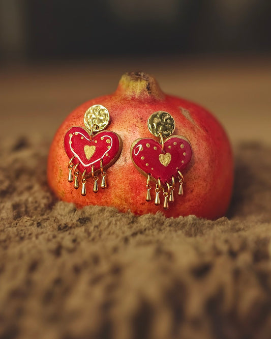 Boucles D'oreilles Saint Valentin - Cœur