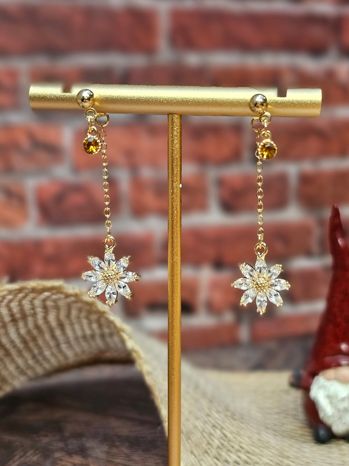 Les Fleurs en Cristal Blanche - Noël