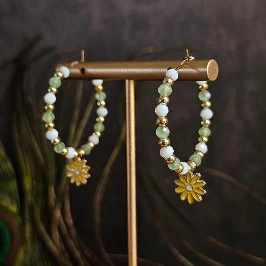 Boucles d'oreilles – Les Créoles Fleuries
