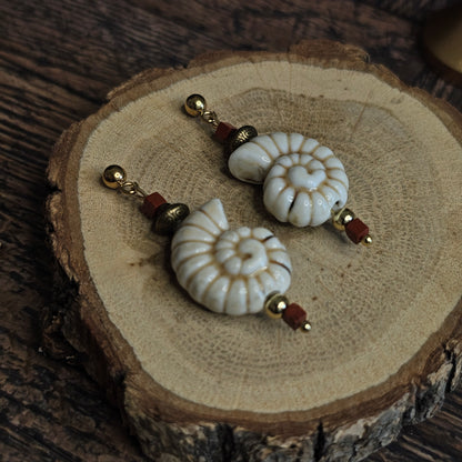Boucles d'oreilles - Collection Villt N°17 - SNIGILL