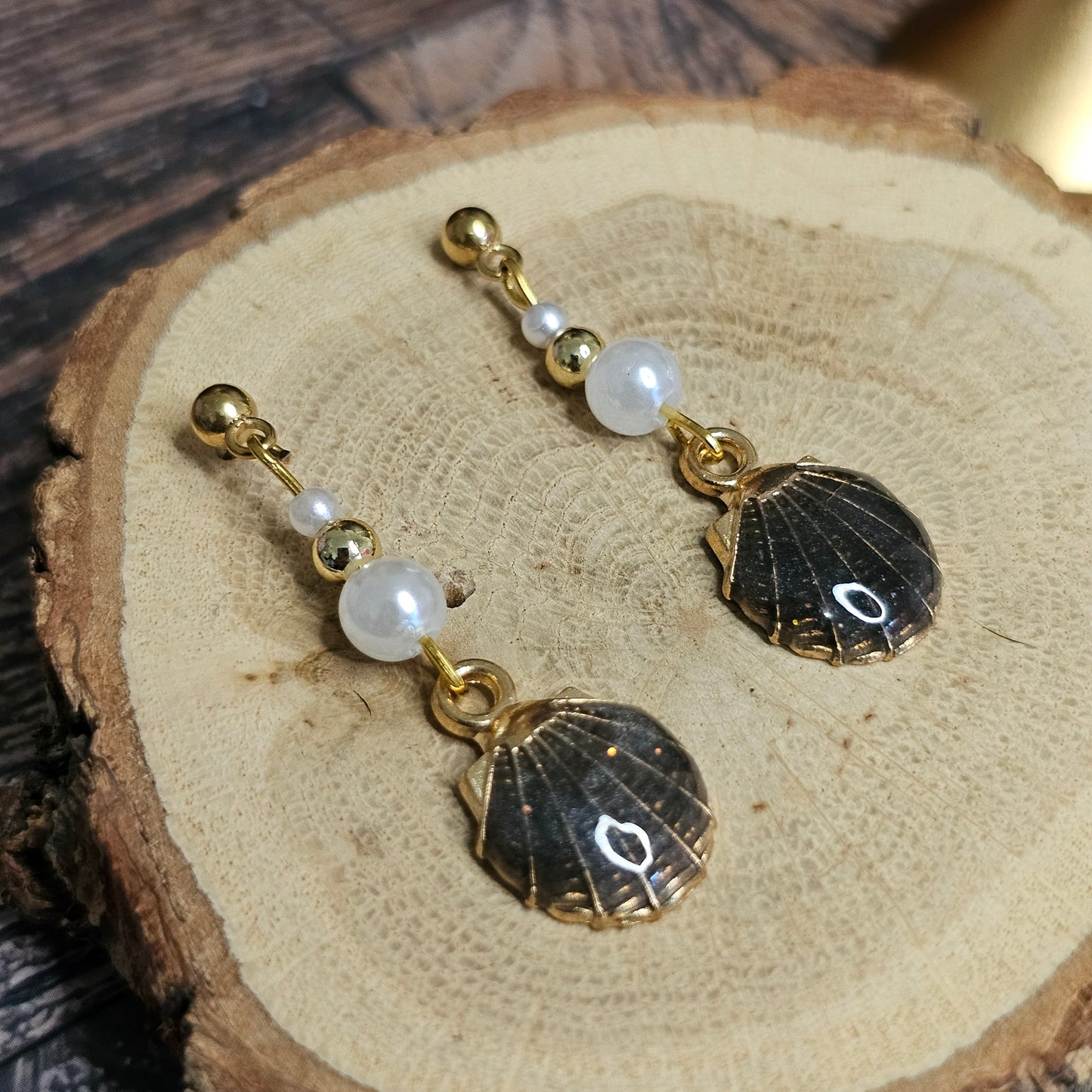 Boucles D’Oreilles - Les saint Jacques