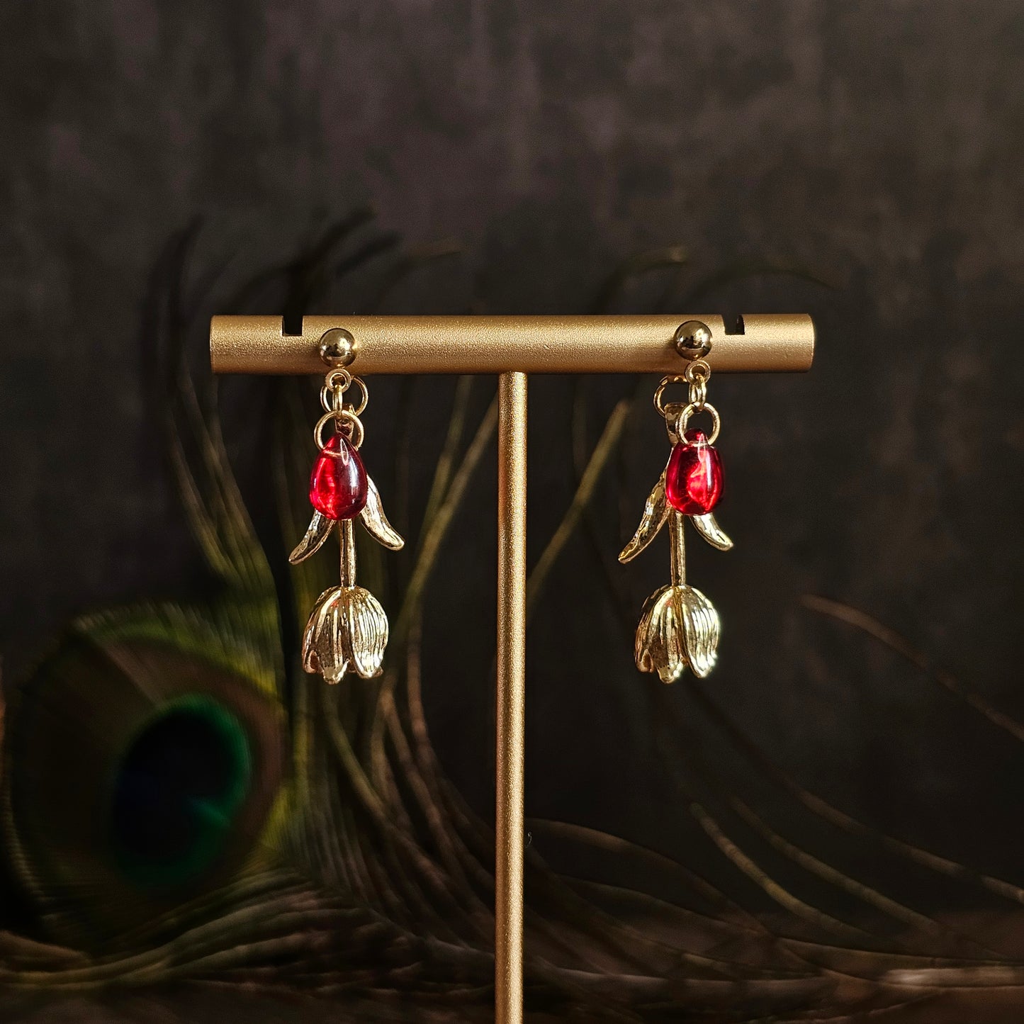 Boucles D’Oreilles - Les tulipes