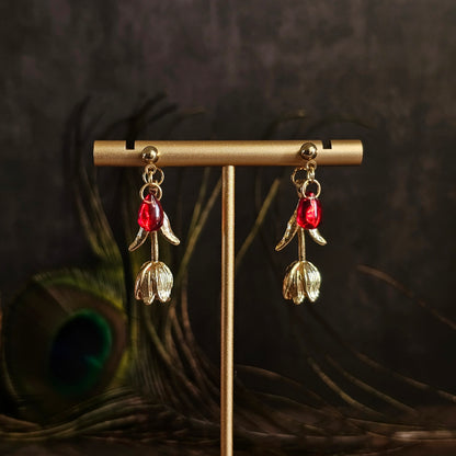 Boucles D’Oreilles - Les tulipes