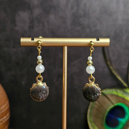 Boucles D’Oreilles - Les saint Jacques