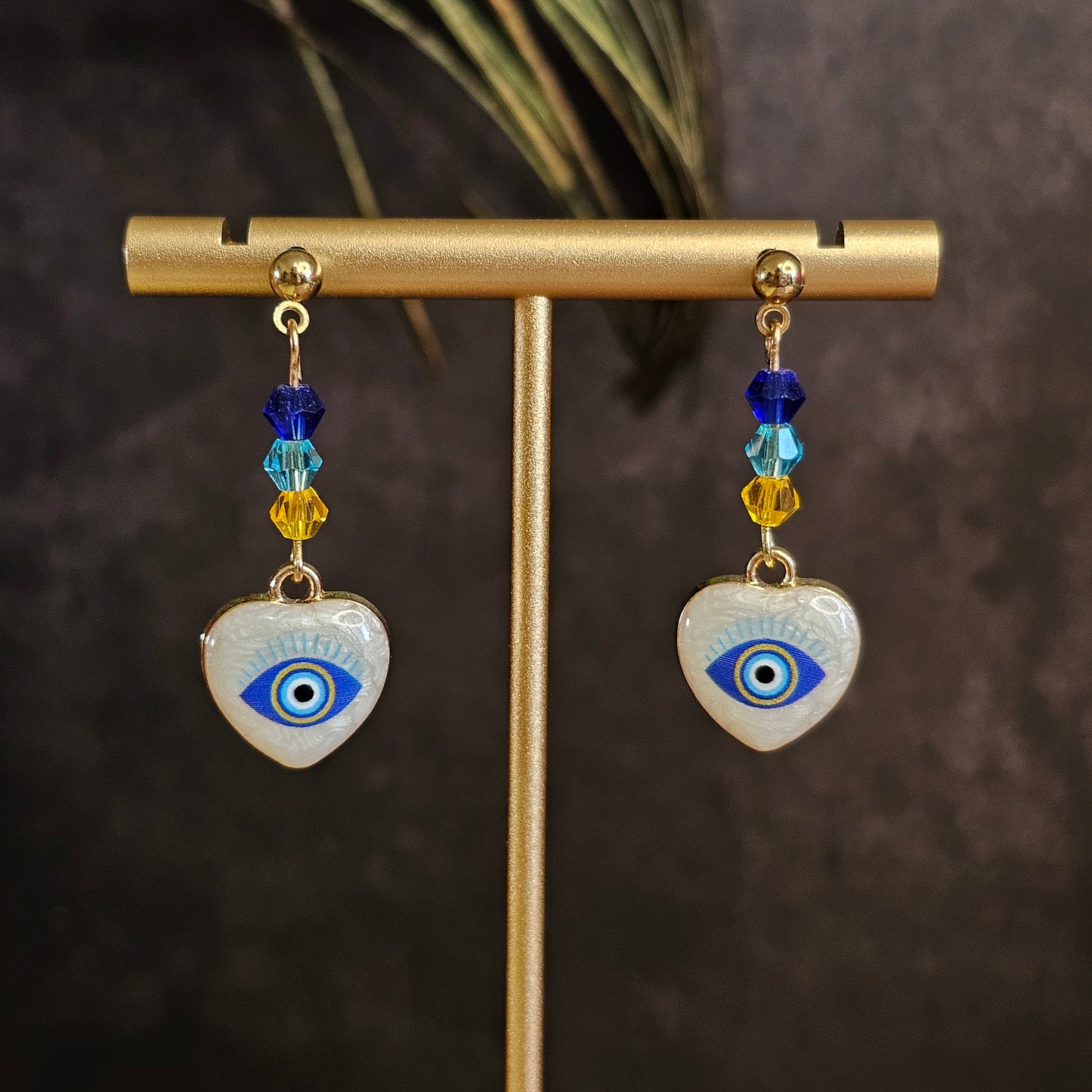 Boucles D’Oreilles - Les yeux colorés