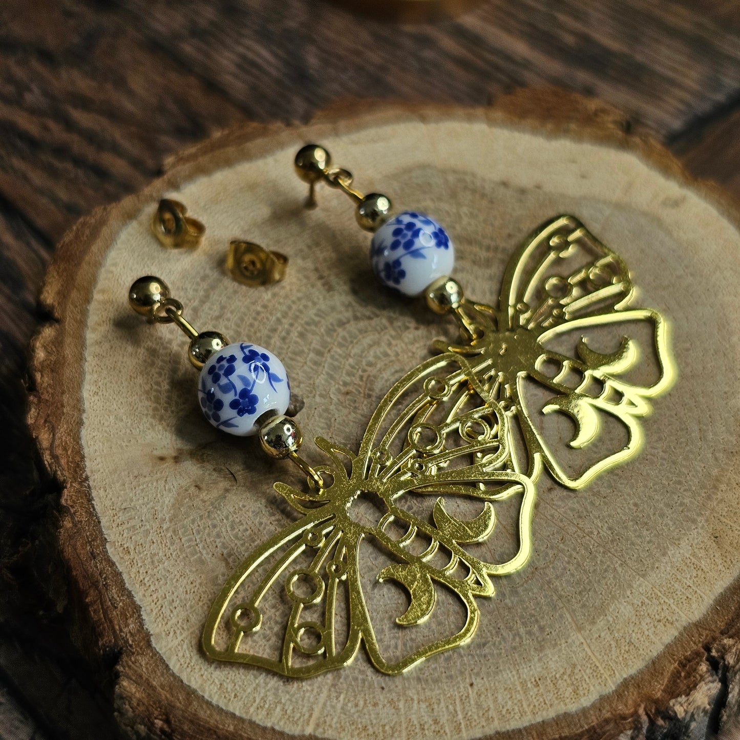 Boucles D’Oreilles - Les Papillons