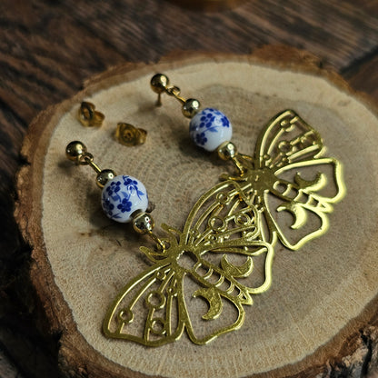 Boucles D’Oreilles - Les Papillons