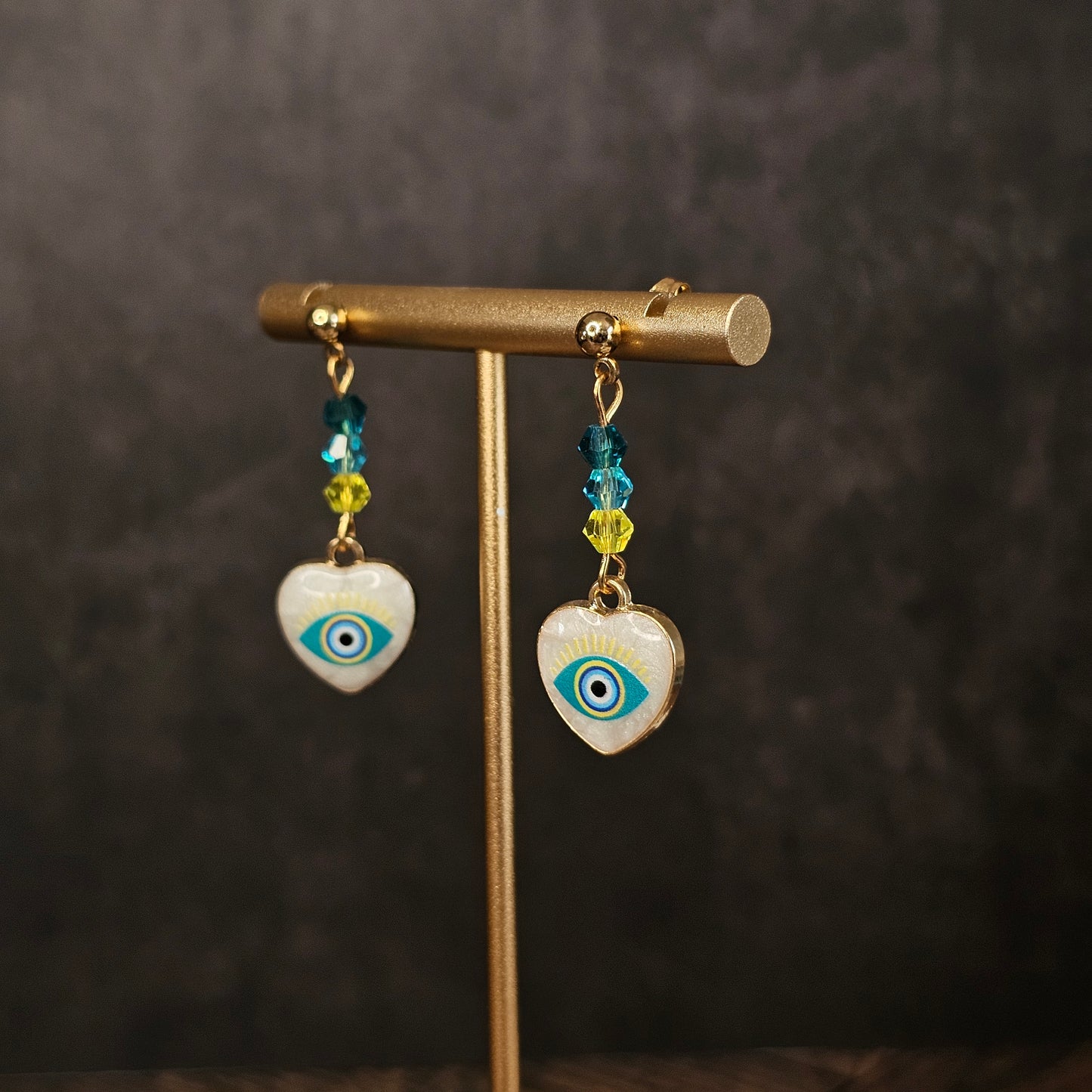 Boucles D’Oreilles - Les yeux colorés