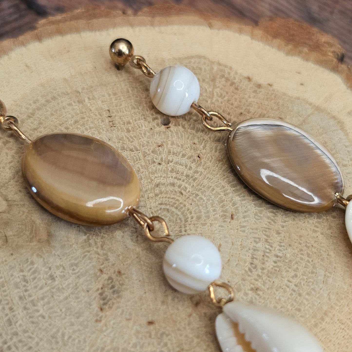 Boucles D’Oreilles - Les Coquillages