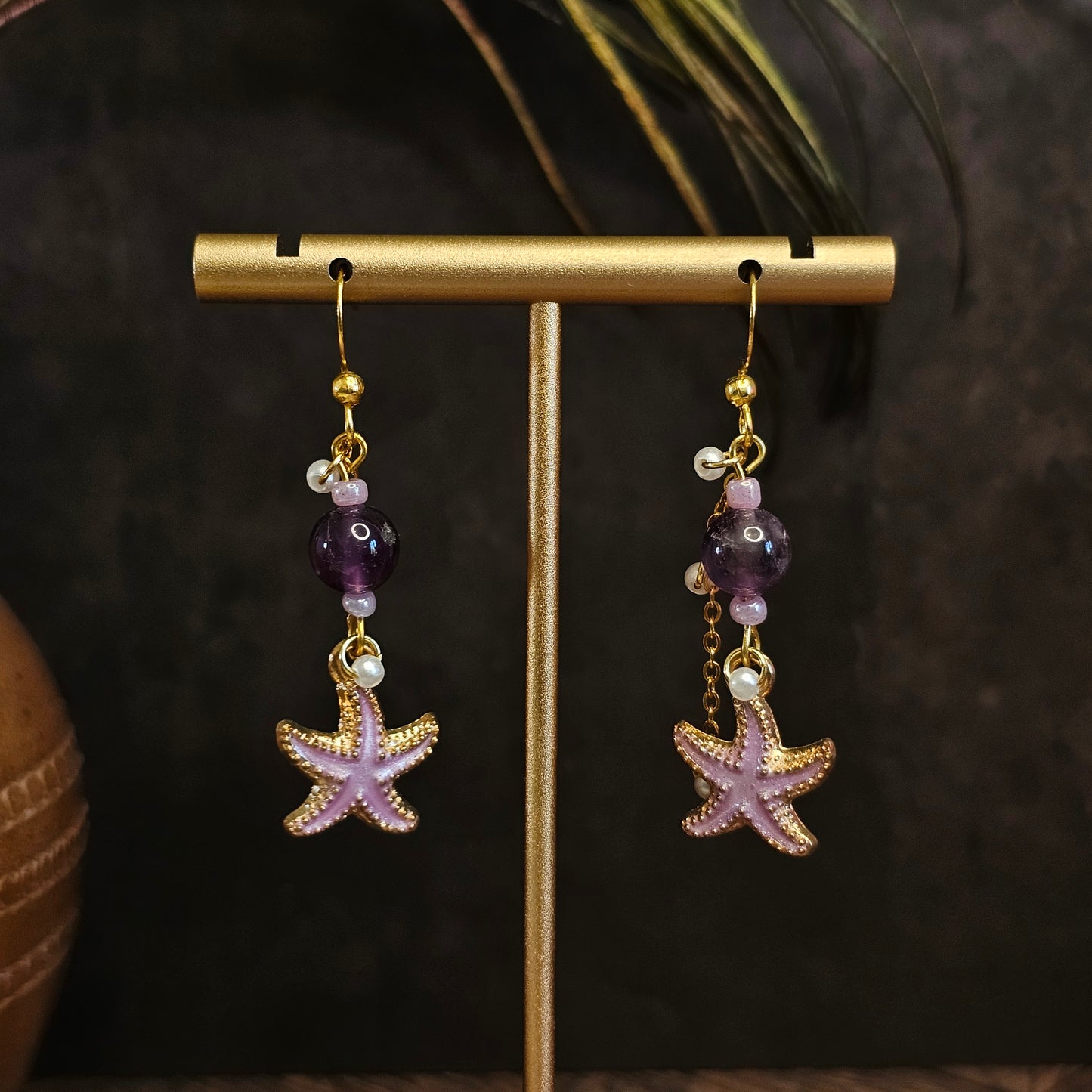Boucles D’Oreilles - Les Coquillages perle naturelle