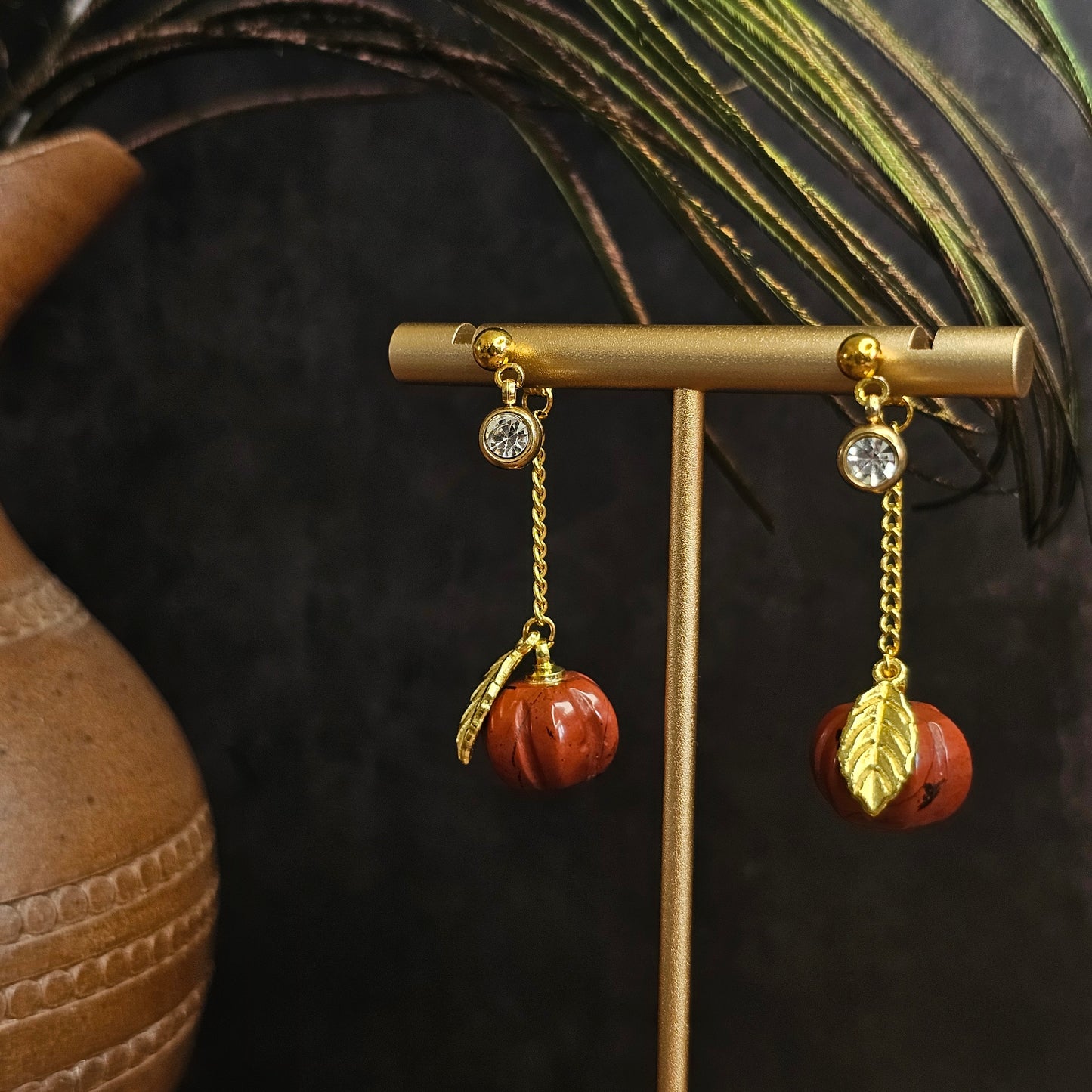 Boucles D’Oreilles - Les Citrouilles
