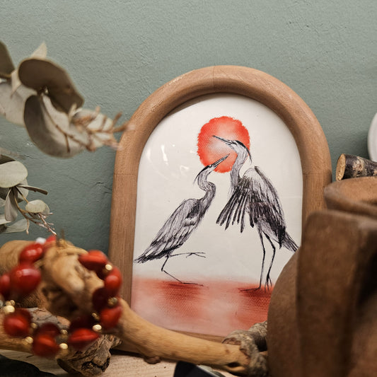 La Danse des Hérons - Les Encadrés